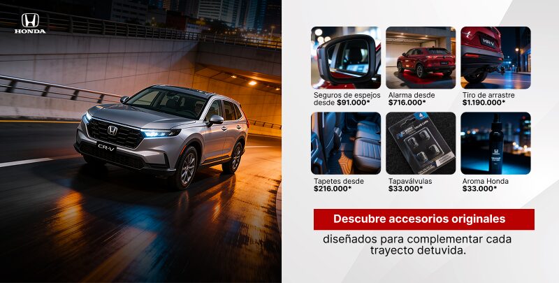 Accesorios originales Honda